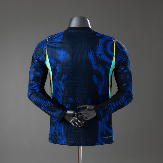 Brazil 2026 Away Player Long Sleeve Kit