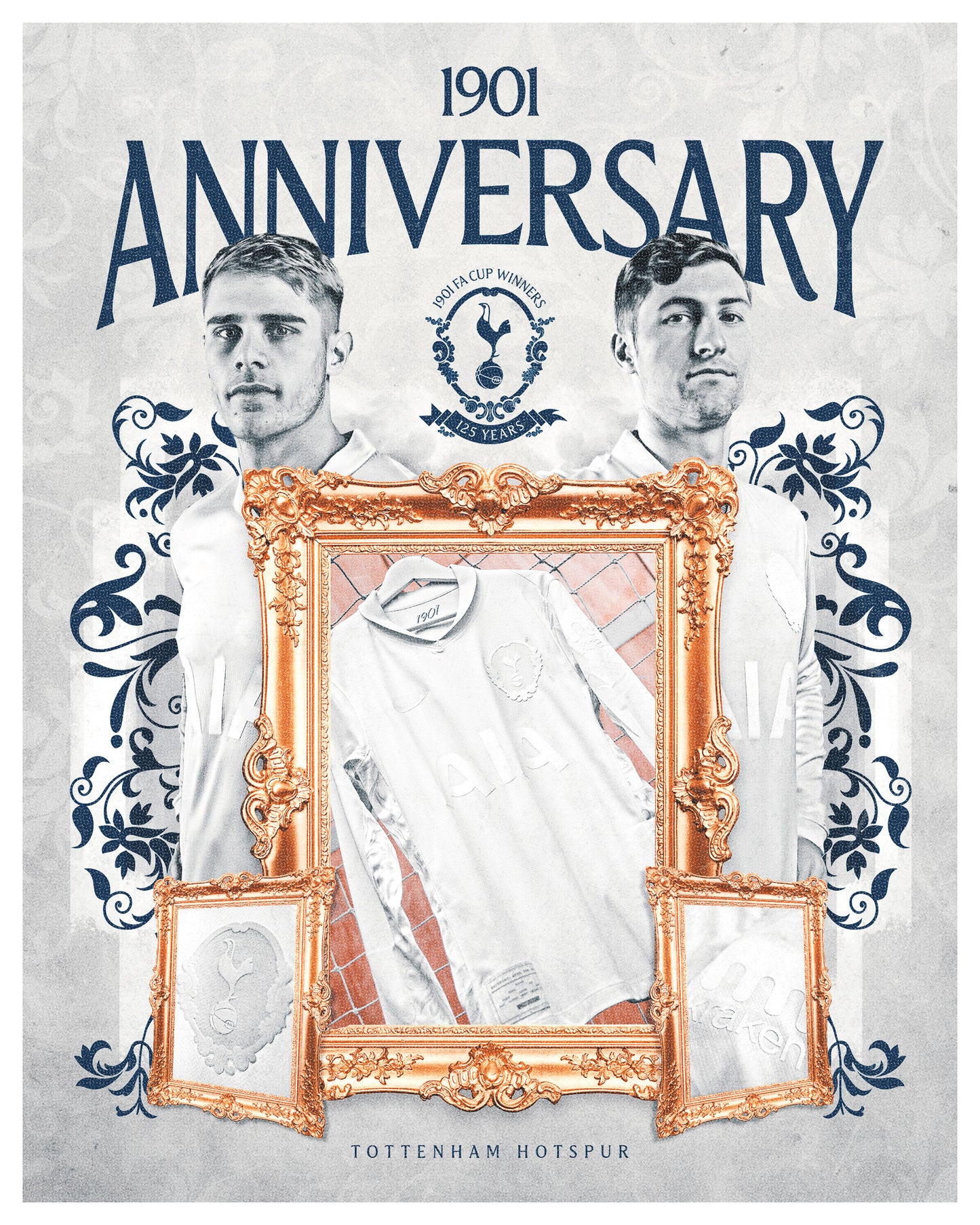 Tottenham 2025/26 Anniversary Jersey