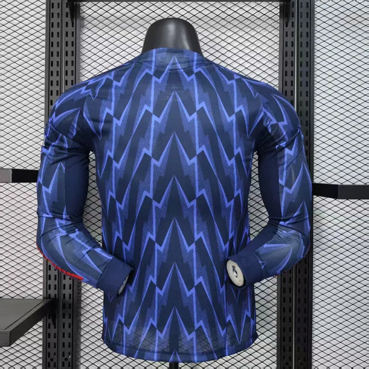 Arsenal 2025/26 Away Player Long Sleeve Jersey