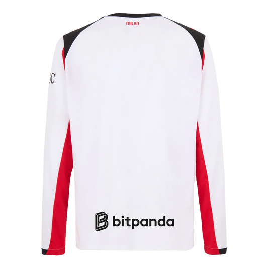 AC Milan 2025/26 Away Stadium Long Sleeve Jersey