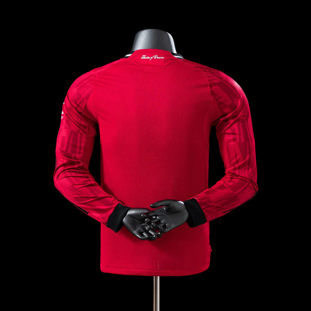 Manchester United Home Player Kit 2025/26 Long Sleeve