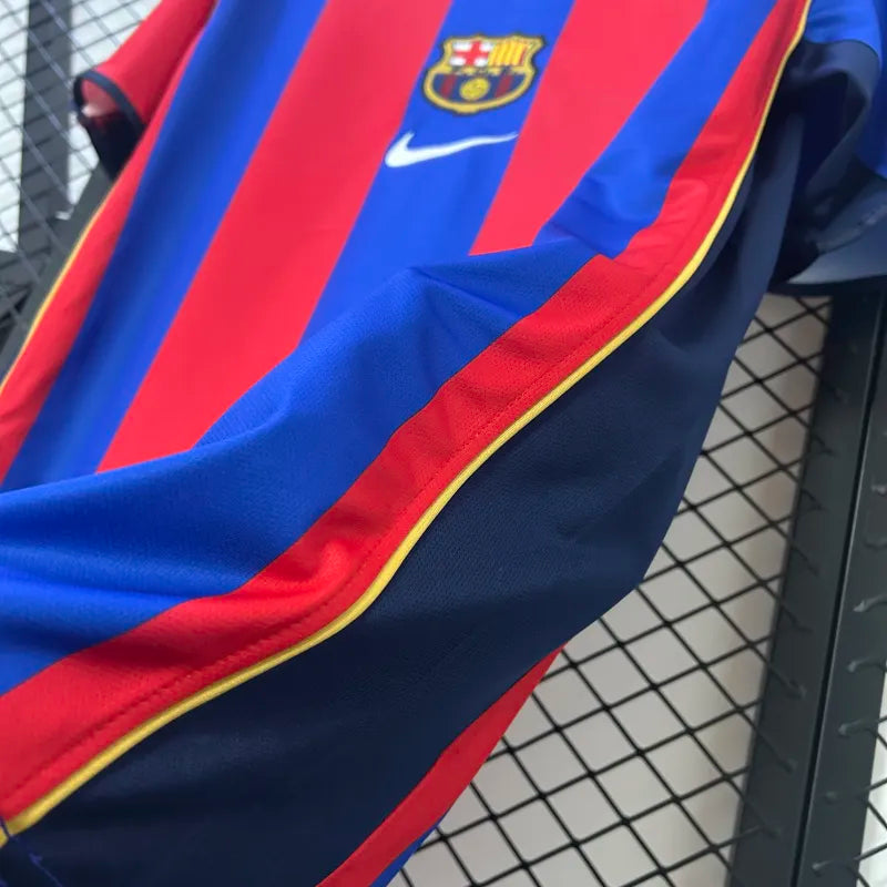 FC Barcelona Retro Home Kit 2001/02