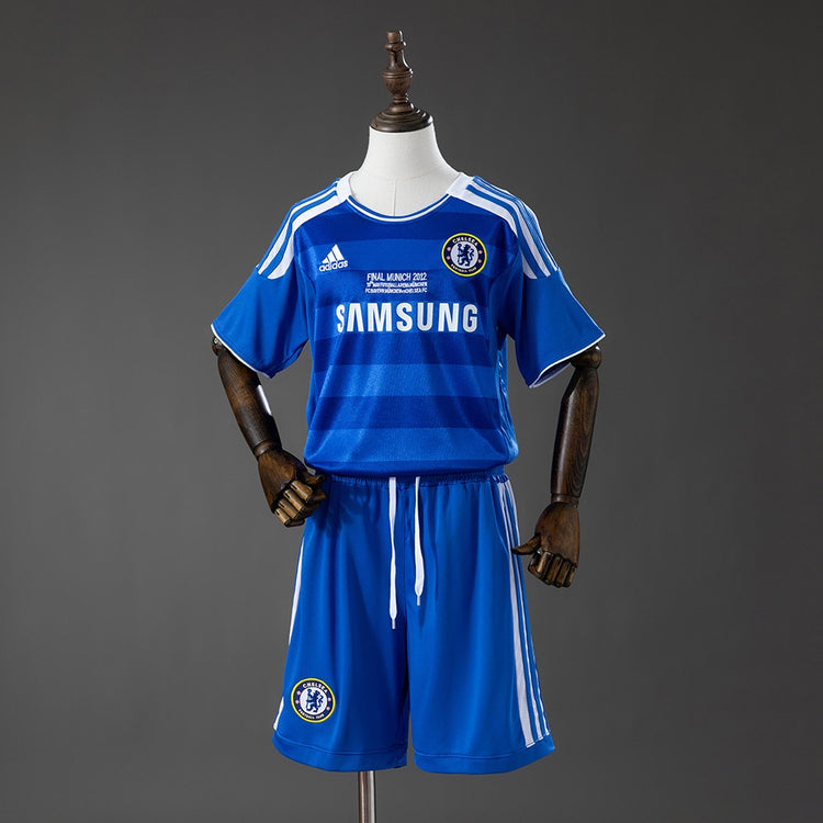 Chelsea 2011/2012 Home Kids Retro Kit