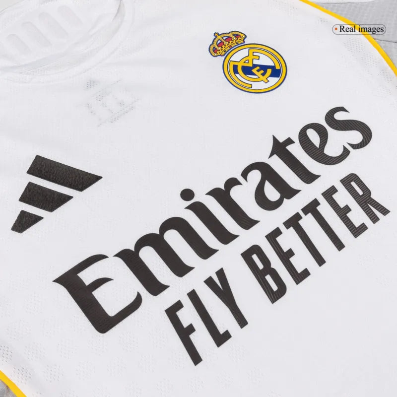 Real Madrid Home Player Kit 2025/26 Long Sleeve