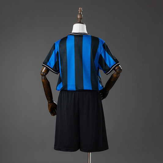 Inter Milan 2009/2010 Home Kids Retro Kit
