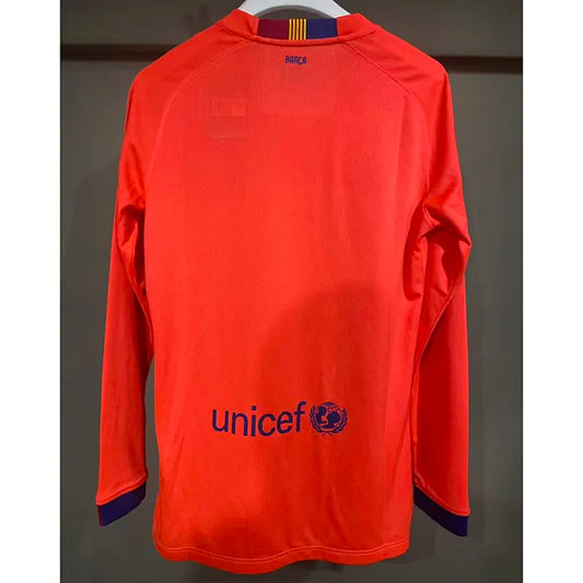 FC Barcelona Retro Away Kit 2014/15 Long Sleeve