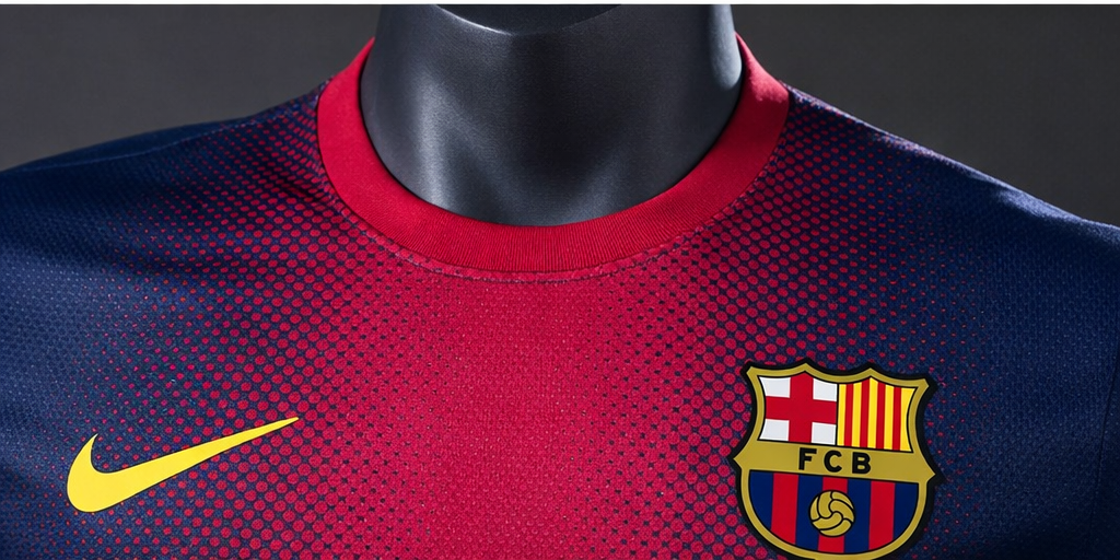 FC Barcelona Retro Home Player Kit 2012/13 Long Sleeve