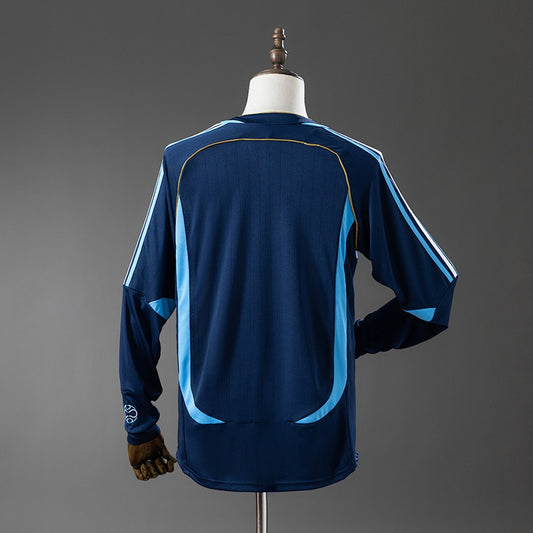 Argentina 2006 Away Long Sleeve Retro Kit back view