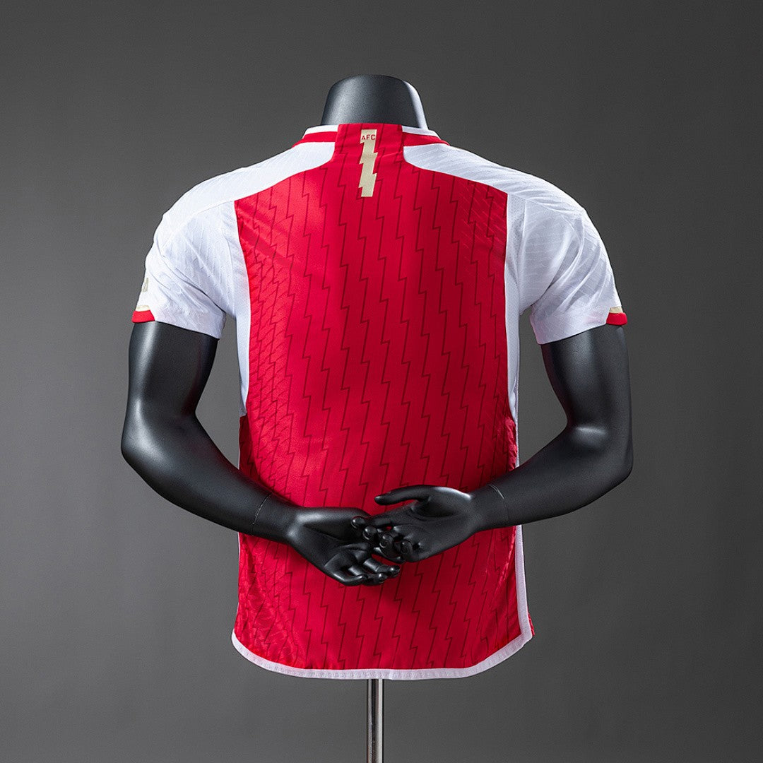 Arsenal 2023/24 Home Player Retro Kit back view