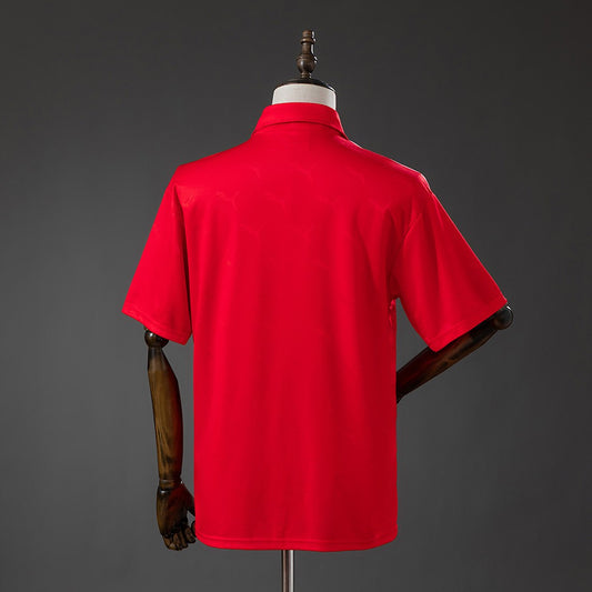 Atlético de Madrid 1990/93 Away Retro Kit back view