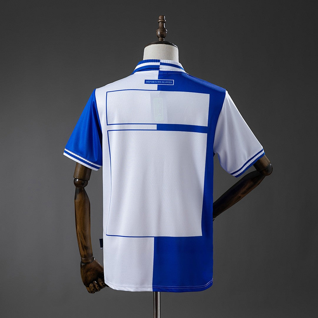 Deportivo Alavés 2000/01 Home Retro Kit back view