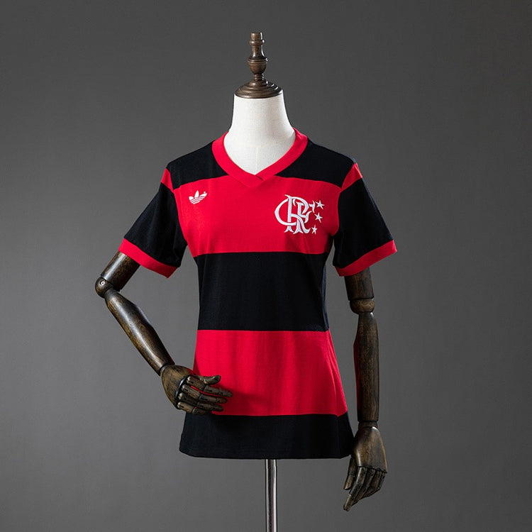 Flamengo 1981 Home Womens Retro Kit front view