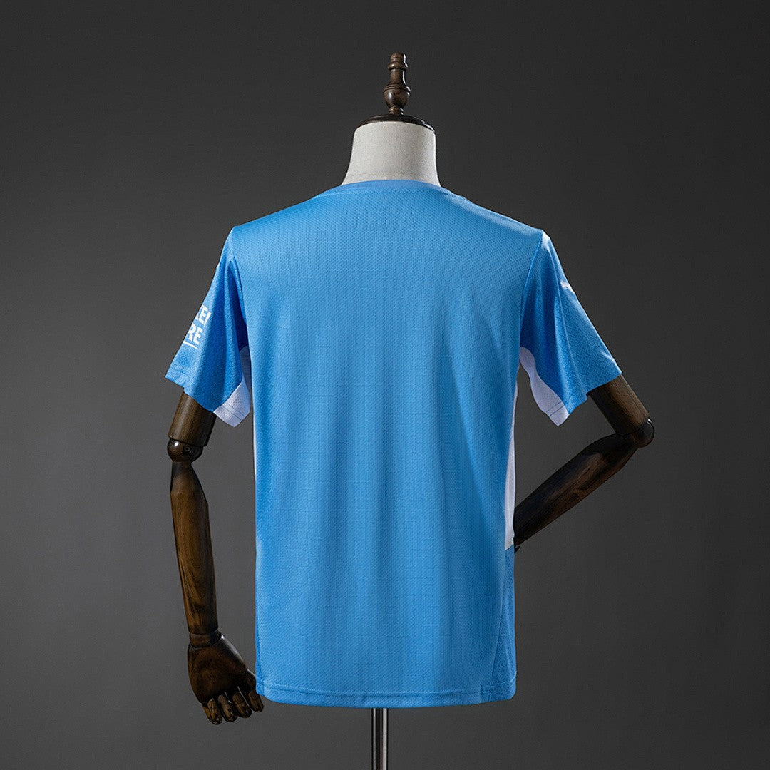 Manchester City 2021/22 Home Retro Kit back view