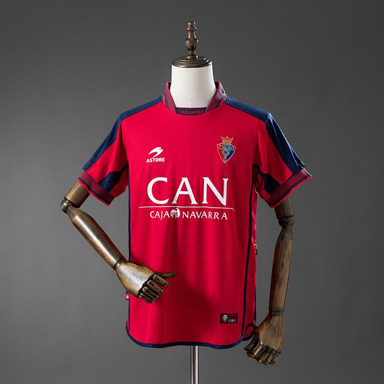 CA Osasuna 2000/02 Home Retro Kit front view
