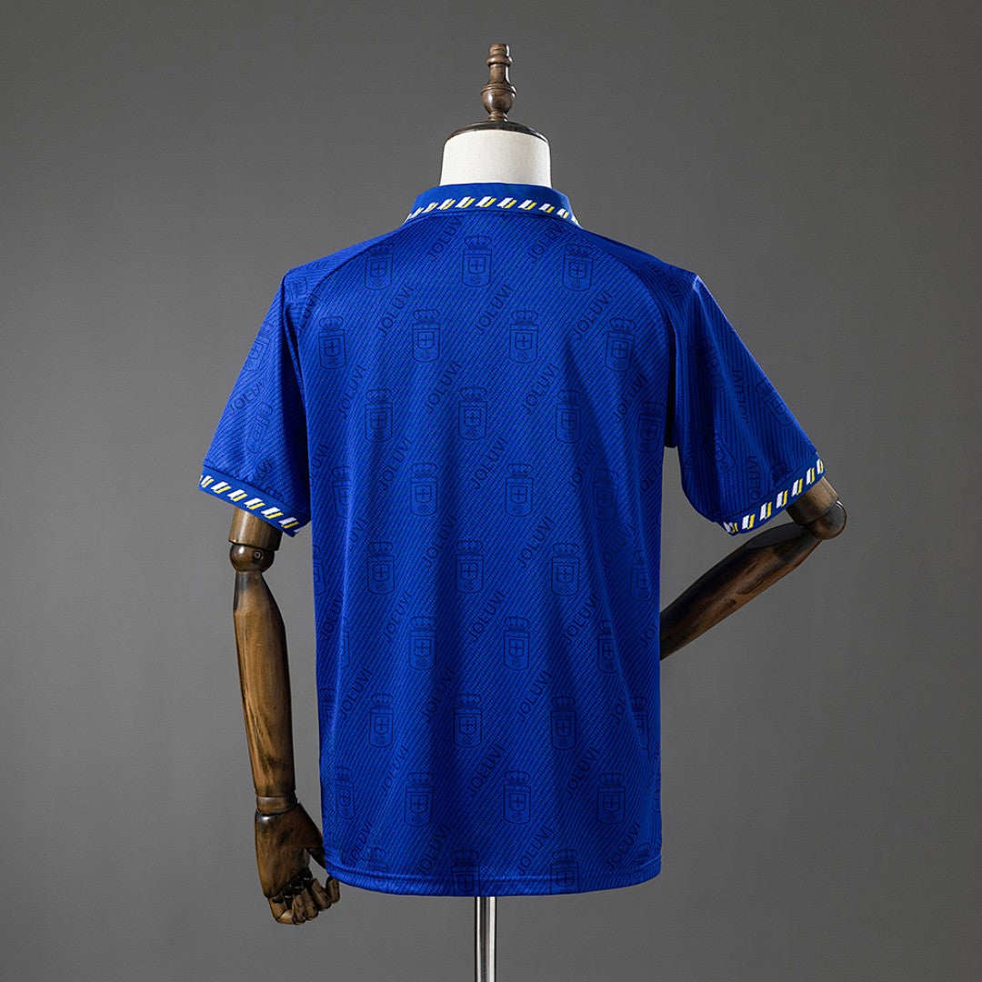 Real Oviedo 1995/96 Home Retro Kit back view