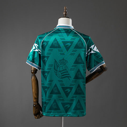 Real Sociedad 1995/96 Away Retro Kit back view