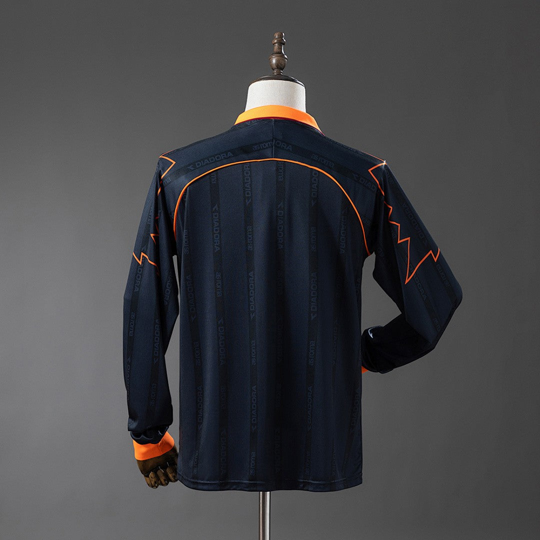 AS Roma 1999/00 Third Long Sleeve Retro Kit back view