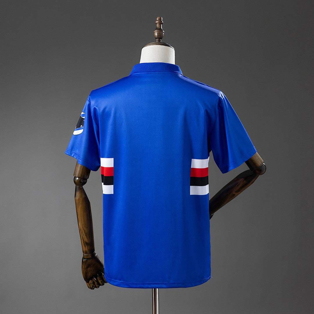 Sampdoria 1993/94 Home Retro Kit back view