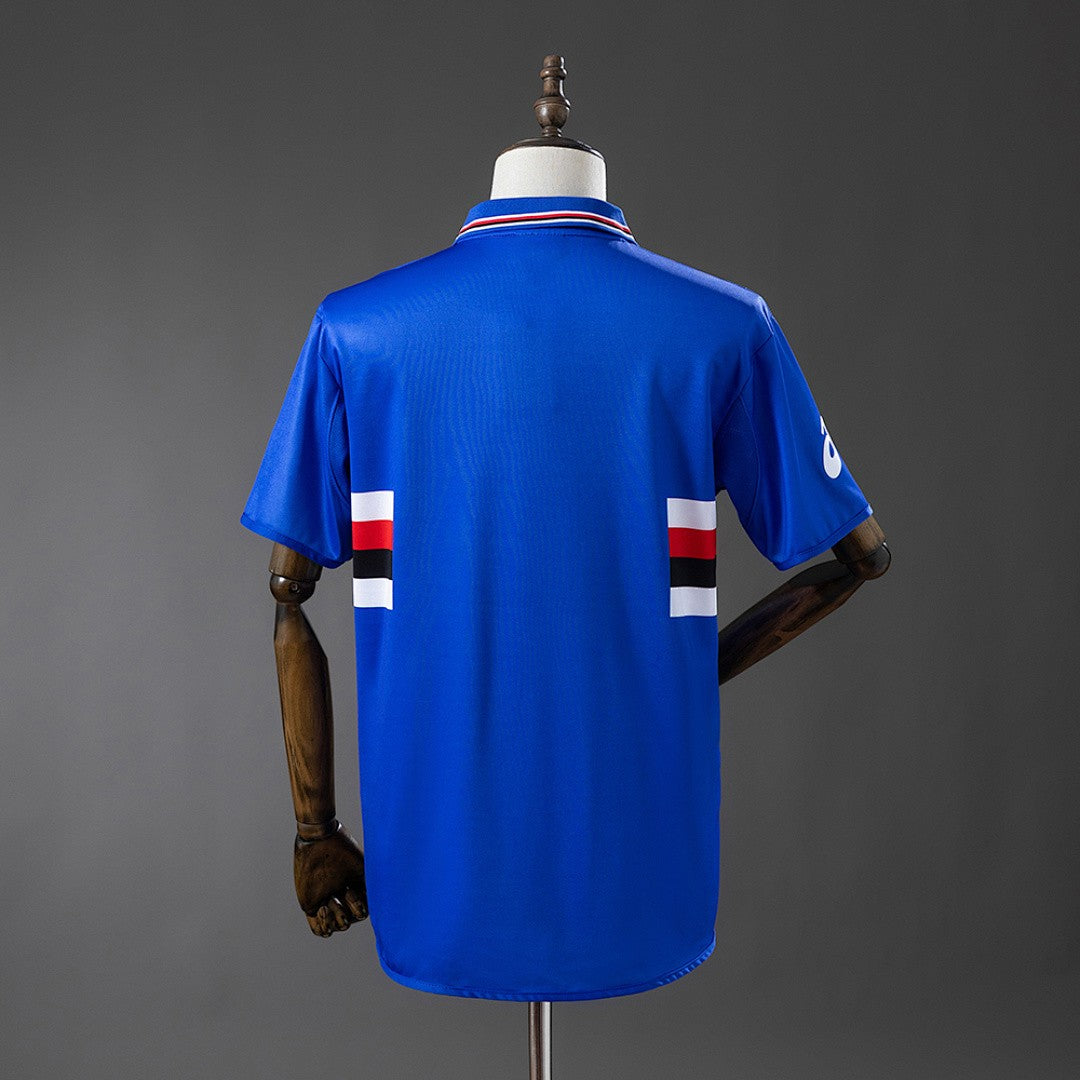 Sampdoria 2003/04 Home Retro Kit back view