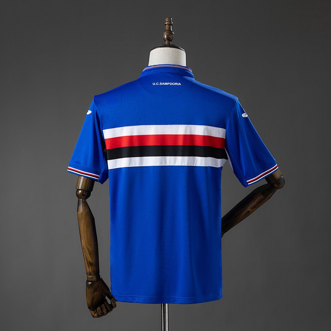 Sampdoria 2015/16 Home Retro Kit back view