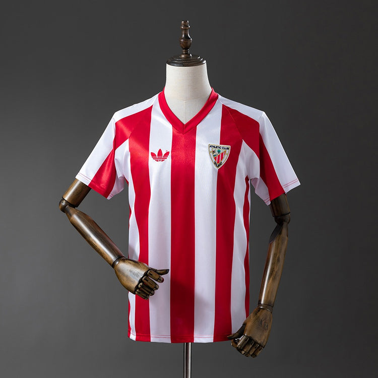 Athletic Club 1986/87 Home Retro Kit front view