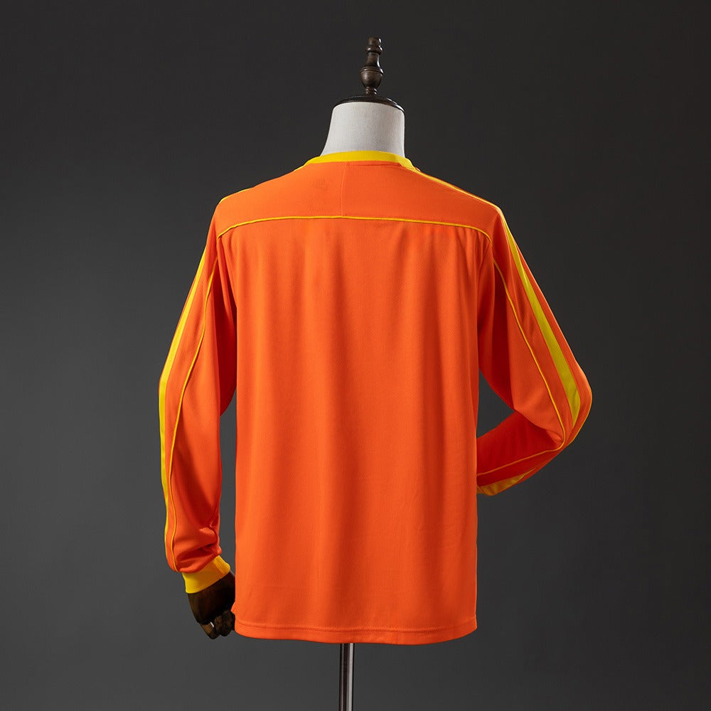 Brazil 1998 Goalkeeper Long Sleeve Retro Kit back view