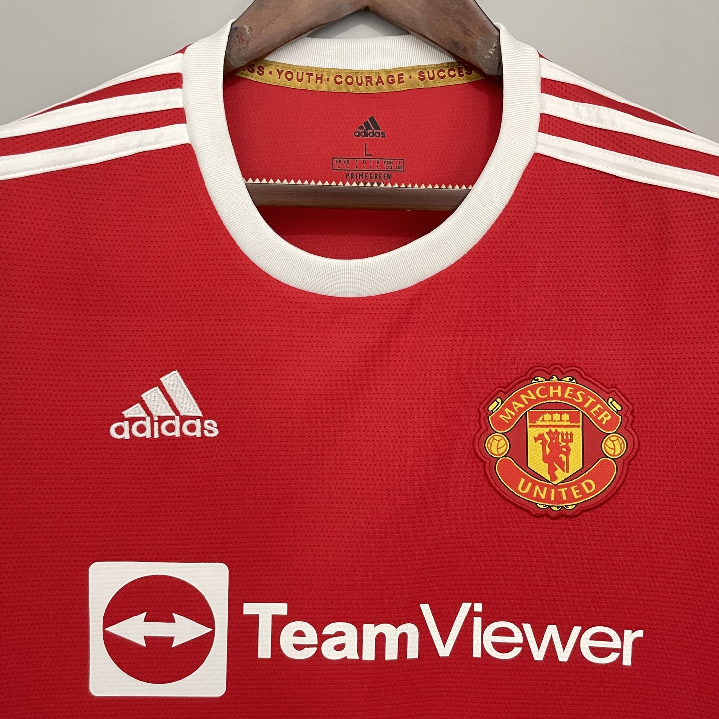 Manchester United 2021/22 Home Retro Kit back view