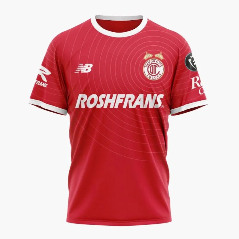 Toluca Home Replica BiCampeon Kit 2026/27