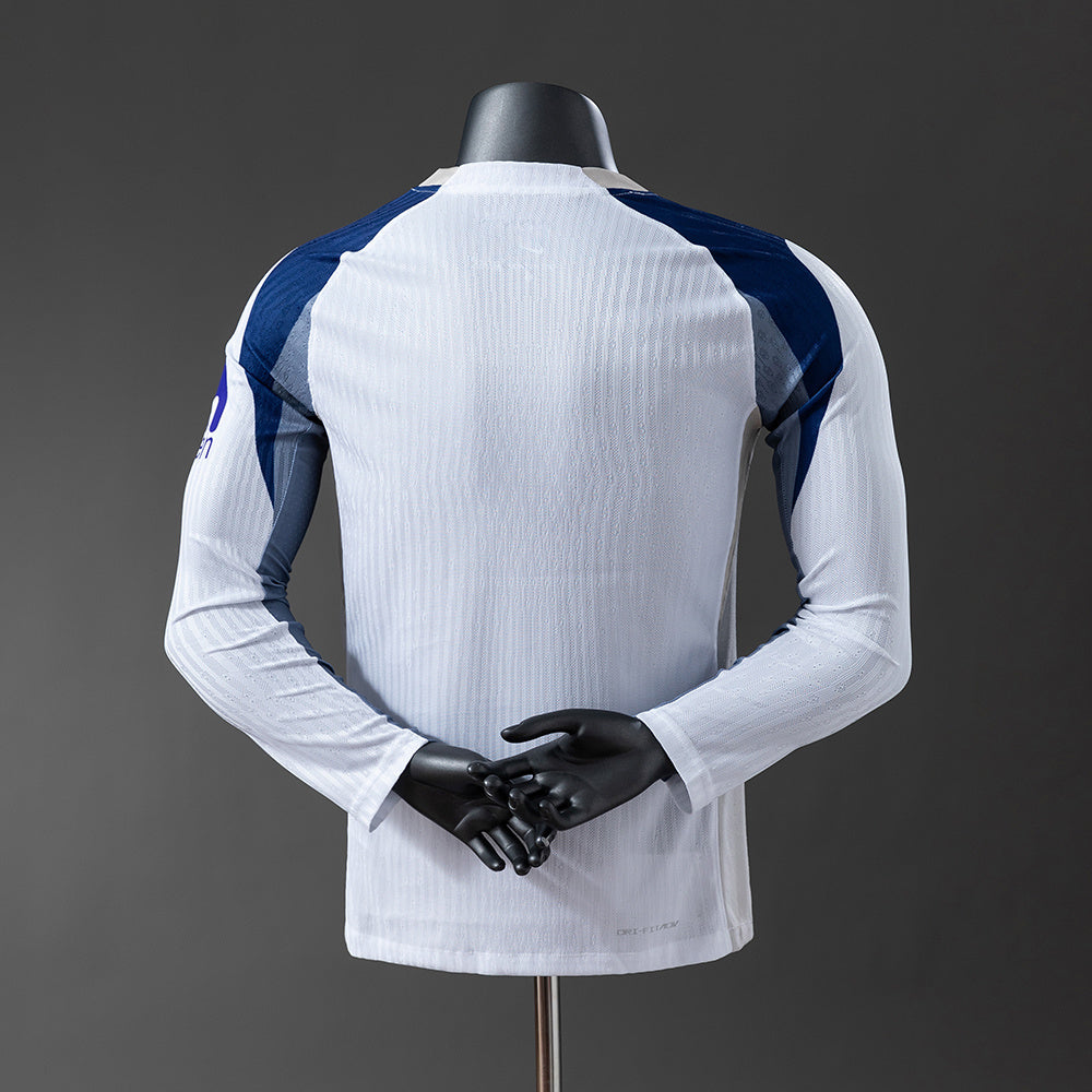 Tottenham 2025/26 Home Player Long Sleeve Jersey