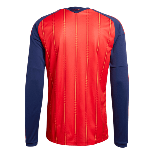 Spain 2026 Home Stadium Long Sleeve Jersey