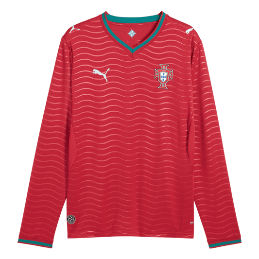 Portugal 2026 Home Replica Long Sleeve Kit