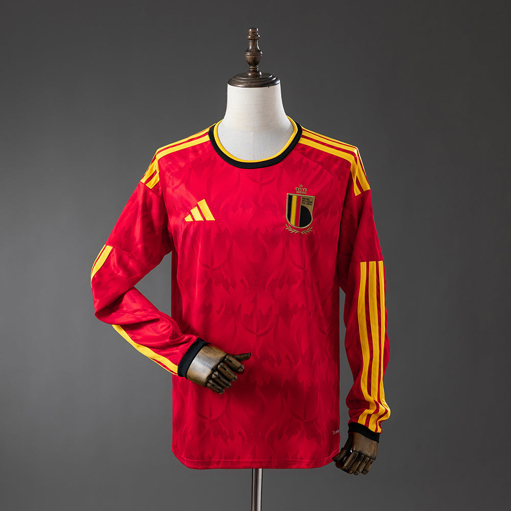 Belgium 2026 Home Replica Long Sleeve Kit