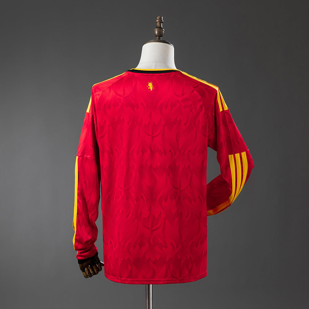 Belgium 2026 Home Replica Long Sleeve Kit