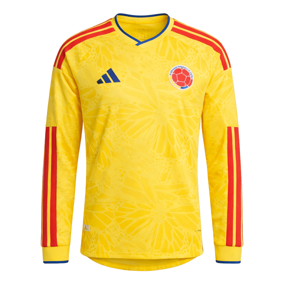 Colombia 2026 Home Replica Long Sleeve Kit
