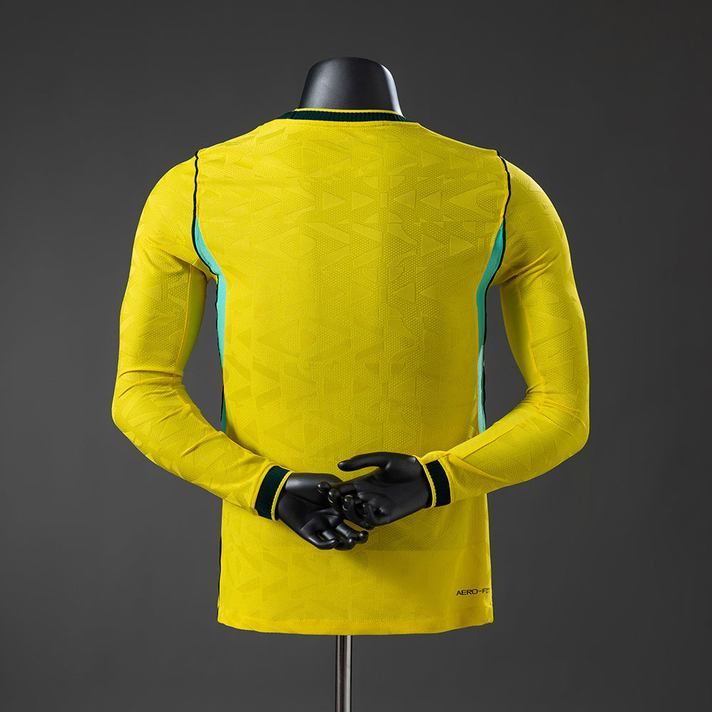 Brazil 2026 Home Player Long Sleeve Kit