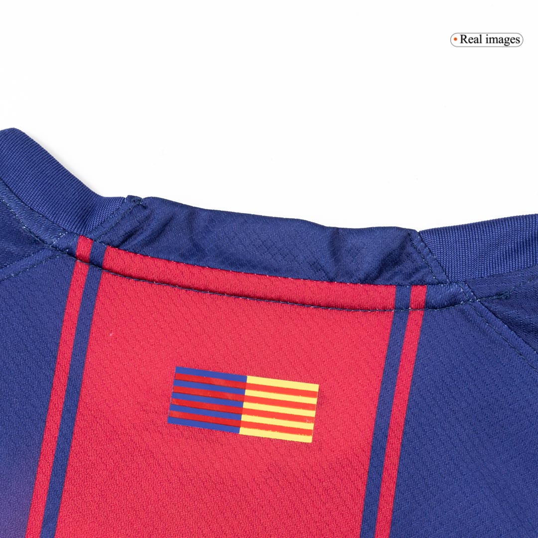 FC Barcelona Home Replica Kit 2025/26 Long Sleeve
