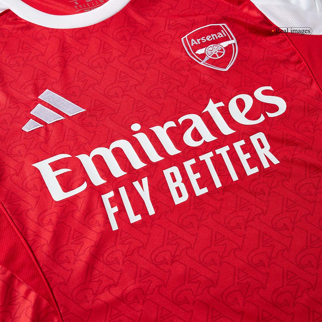 Arsenal Home Replica Kit 2025/26 Long Sleeve