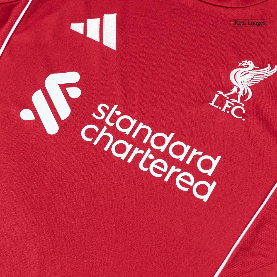 Liverpool Home Replica Kit 2025/26