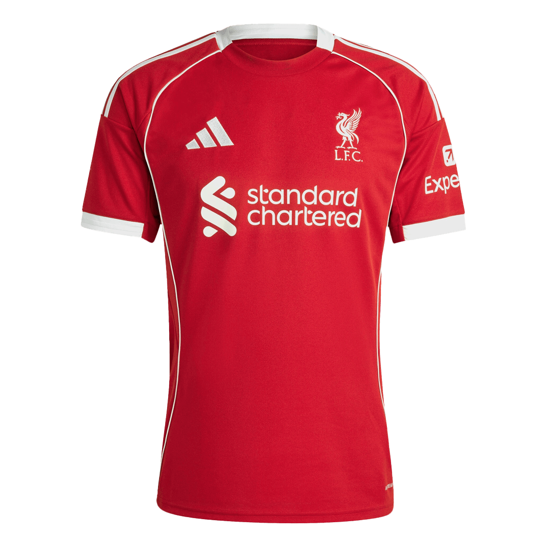 Liverpool Home Replica Kit 2025/26
