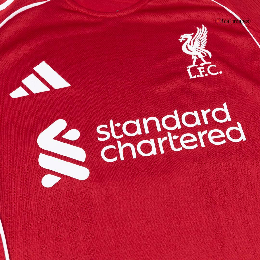 Liverpool Home Player Kit 2025/26