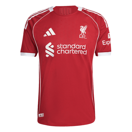 Liverpool Home Player Kit 2025/26