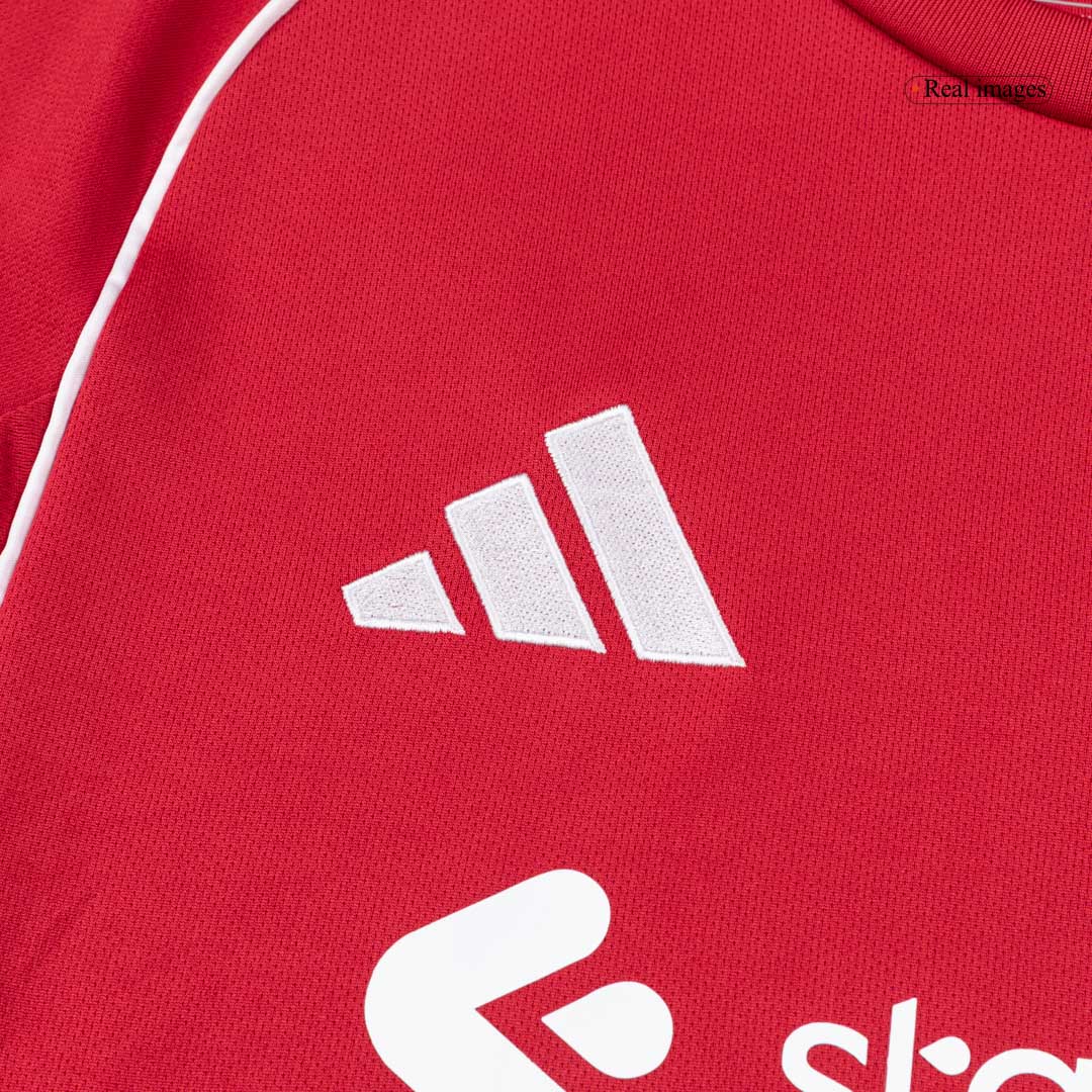 Liverpool Home Replica Kit 2025/26 Long Sleeve