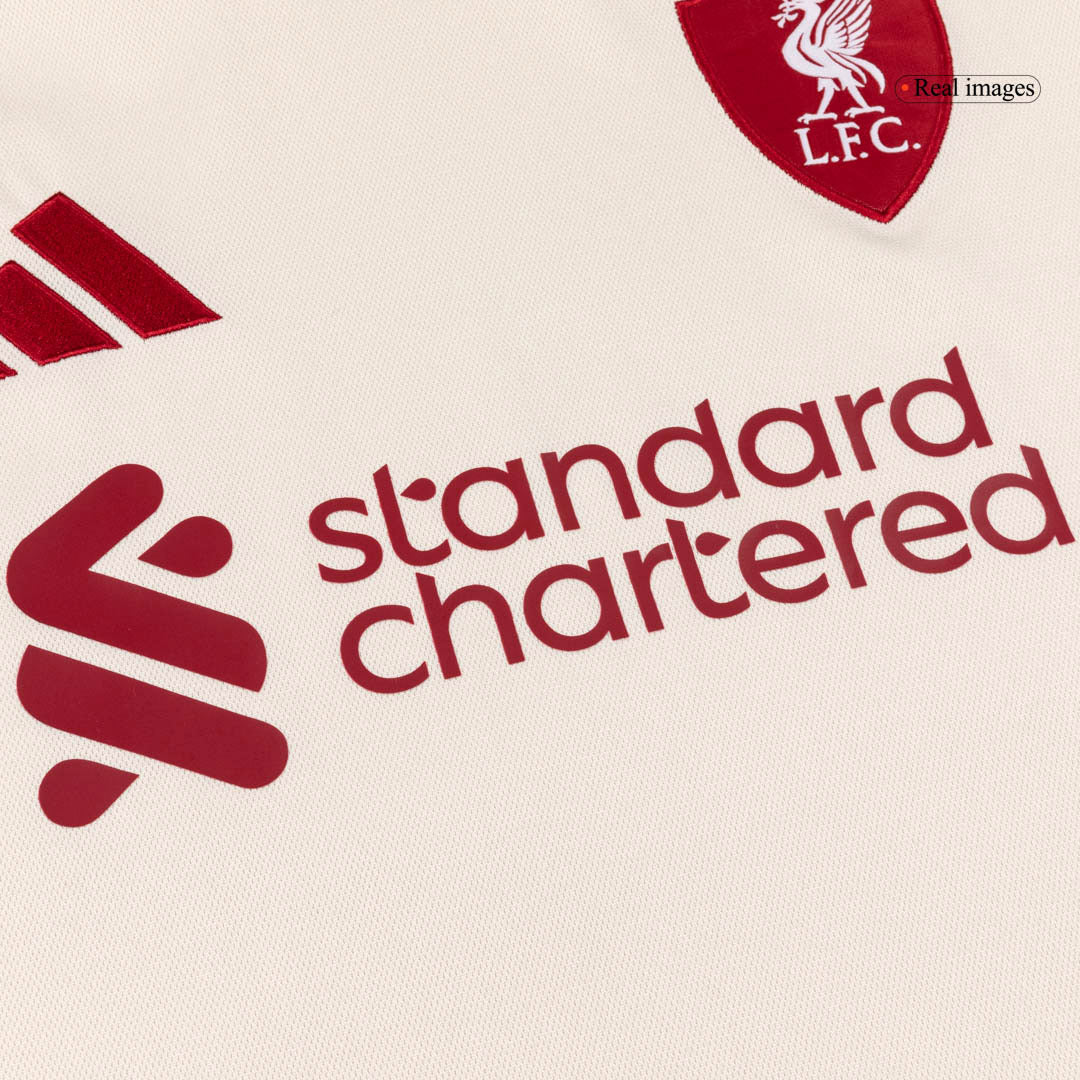 Liverpool Away Replica Kit 2025/26 Long Sleeve