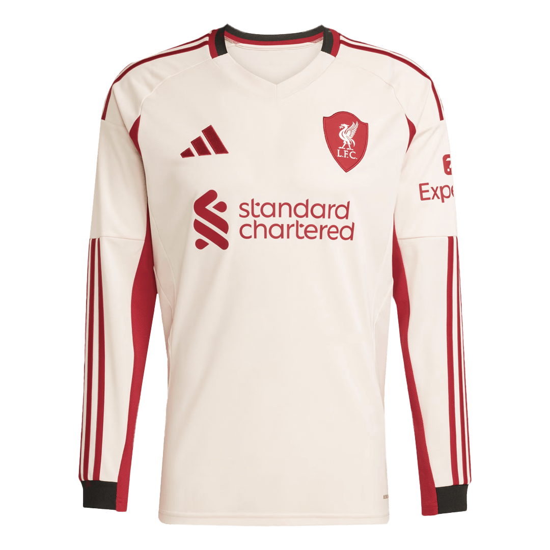 Liverpool Away Replica Kit 2025/26 Long Sleeve