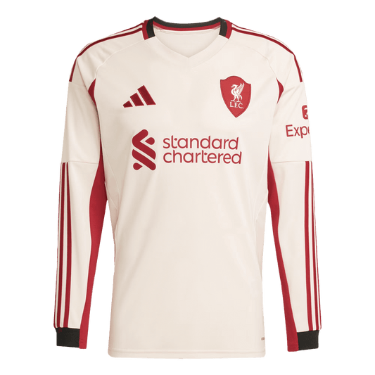 Liverpool Away Replica Kit 2025/26 Long Sleeve
