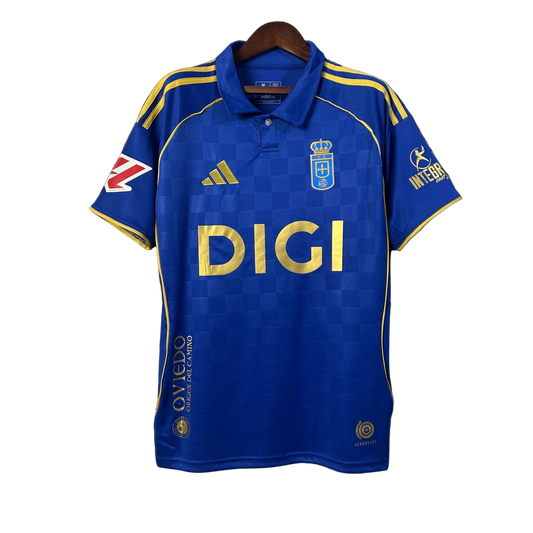 Real Oviedo Home Replica Kit 2025/26
