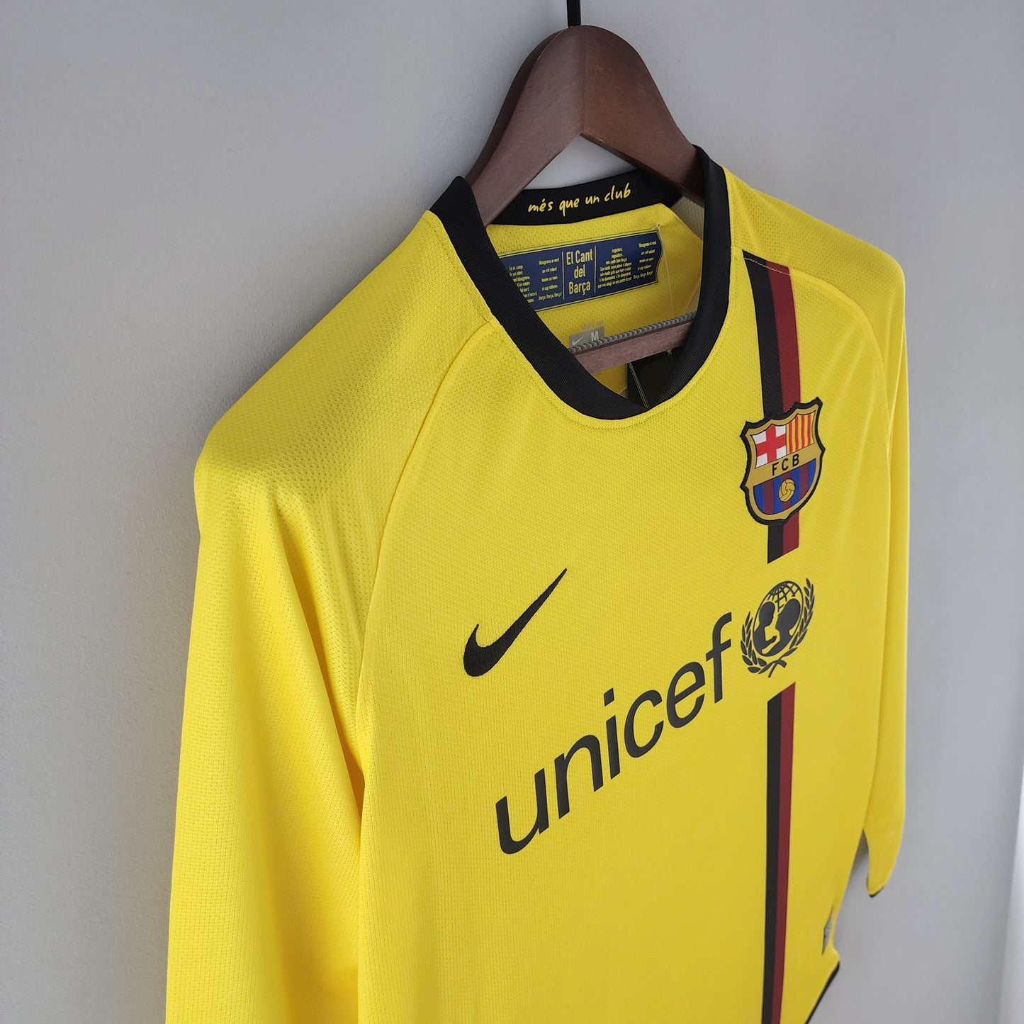FC Barcelona Retro Away Kit 2008/09 Long Sleeve