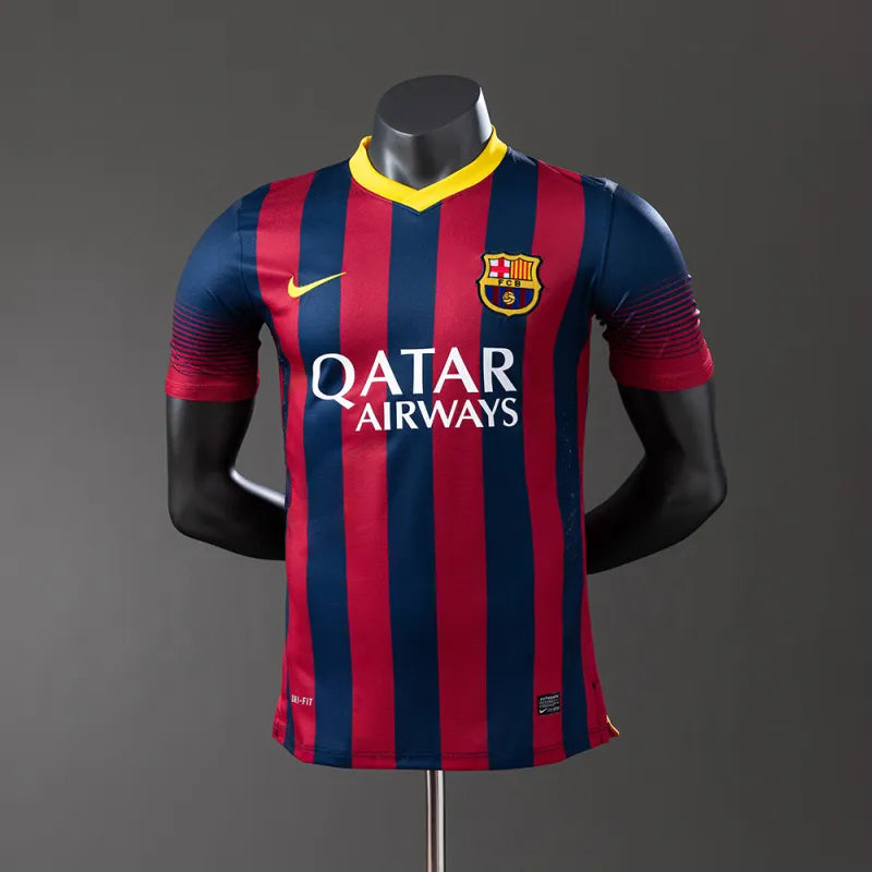 FC Barcelona Retro Home Player Kit 2013/14