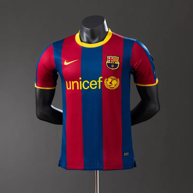 FC Barcelona Retro Home Player Kit 2010/11