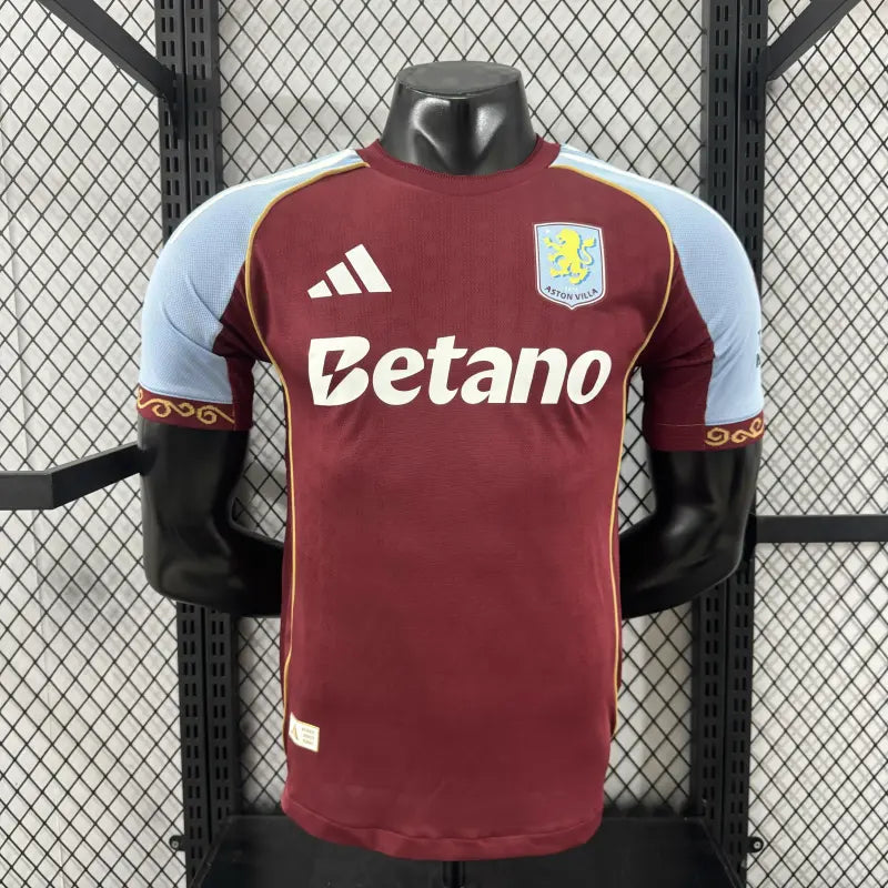 Aston Villa 2025/26 Home Player Jersey